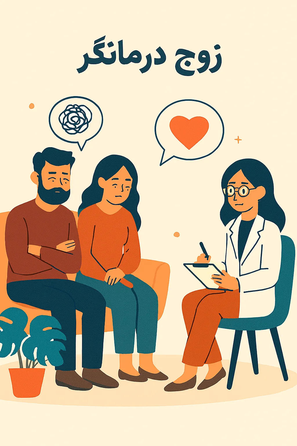 بهترین زوج درمانگر در کارگر