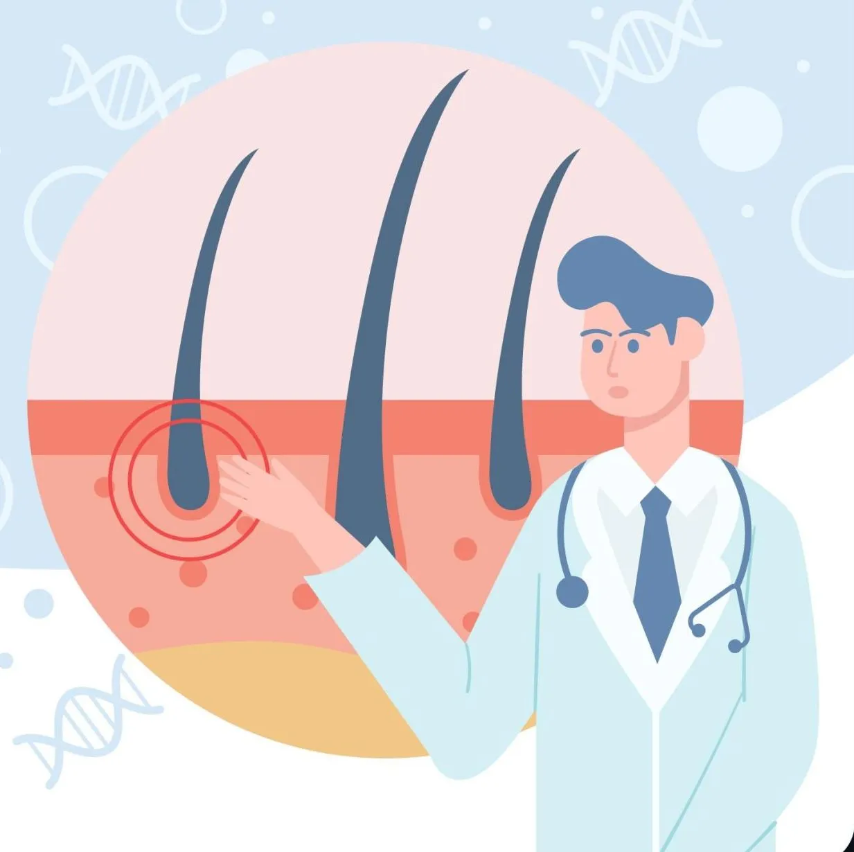 بهترین کلینیک کاشت مو و ابرو در قم